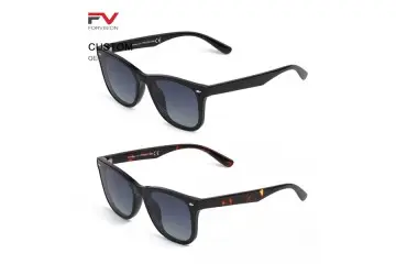 Unisex Modern Polarized Rectangle TR90 Sunglasses