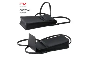 Portable PU Leather Handle Soft Eyeglasses Case