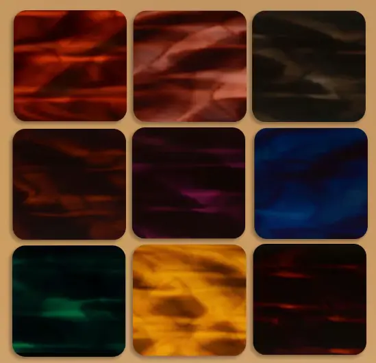 Sandbank color frames