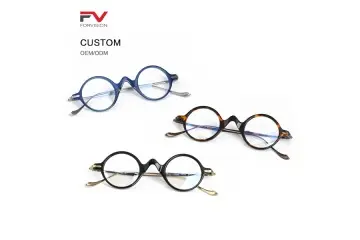 Unisex Retro Metal Round Eyewear Frame