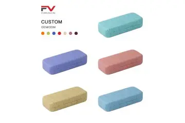 Colorful Textured Metal Eyeglasses Case