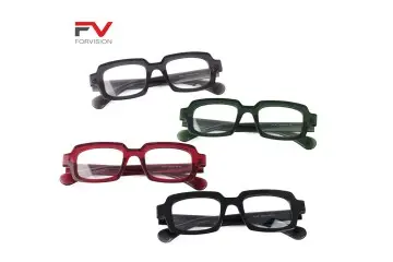 EP007 Thick Rectangle Acetate Optical Frames