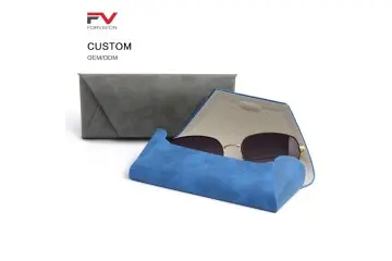 Handmade PU Eyeglasses Case