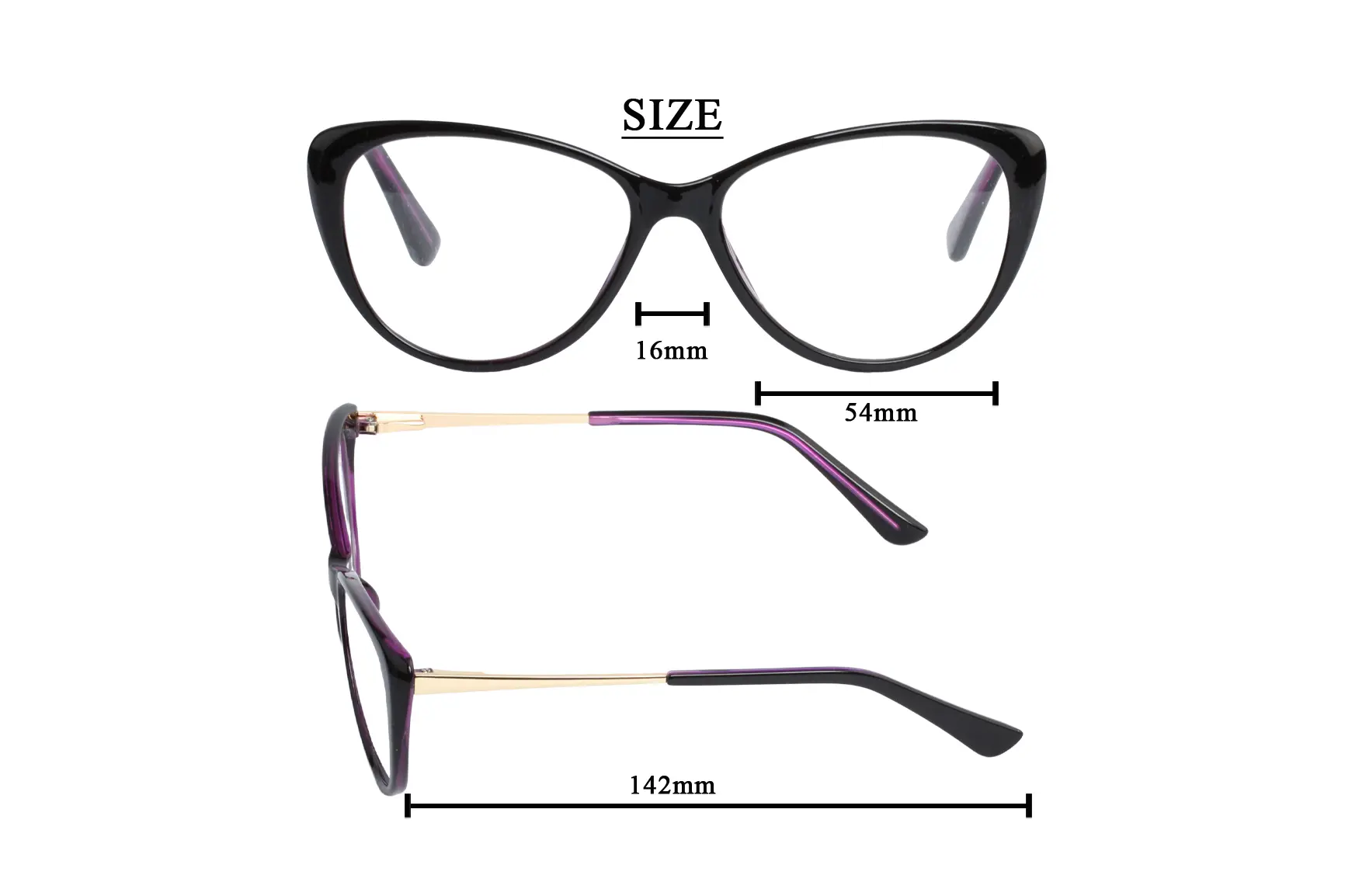LH502 Injection Cateye Eyeglasses Frames (2).jpg