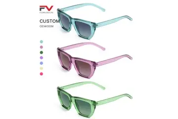 Fashionable Polarized Rectangle TR90 Sunglasses