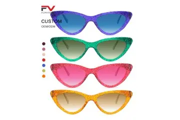 BC 58040-1 Oversize Acetate Sunglasses With digital printing