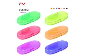 Colorful Plastic Eyeglasses Case